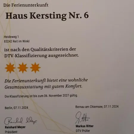 Apartmán Haus Kersting
